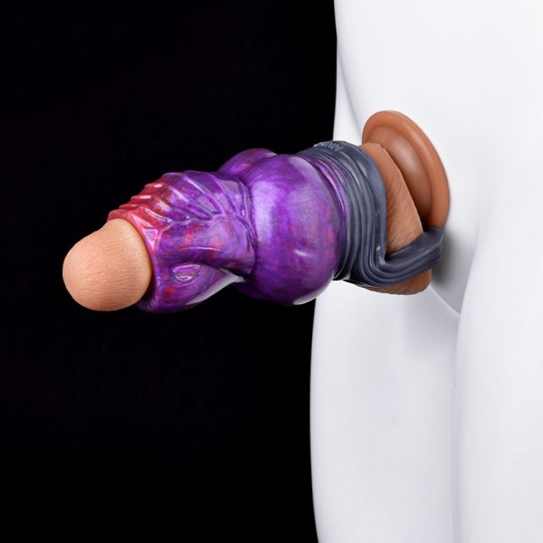 N-PT5147 Alva Monster Fantasy Penis Sleeve for Male Bondage - Image 3