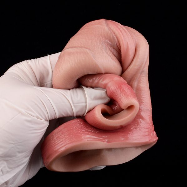 OS-ADL5031 Charlemagne Realistic Cock Sleeve for Male Enlargement - Image 4