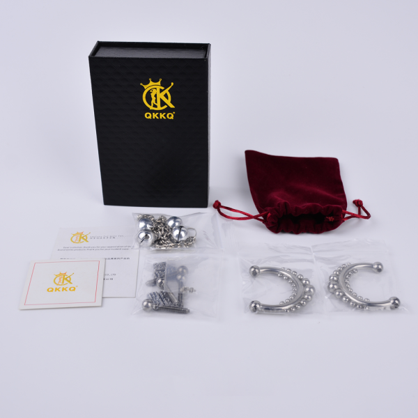 QKKQ-C8023 Nipple Clamps Glistening Spheres - Image 6