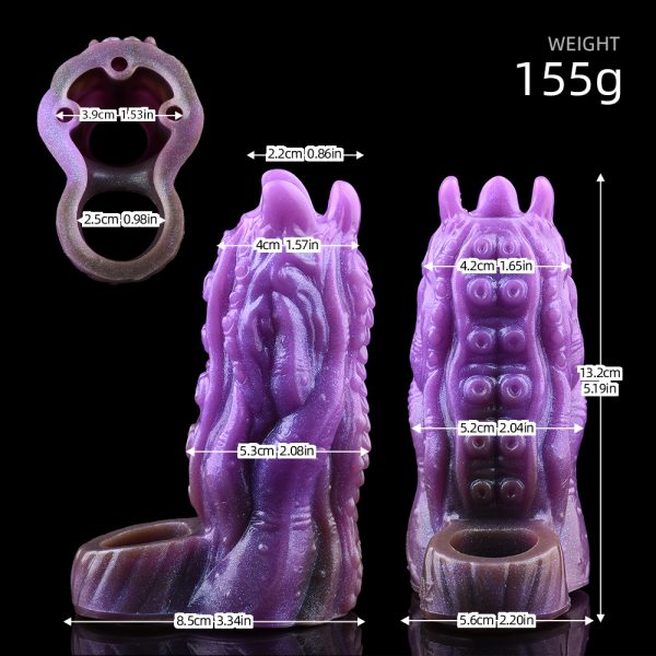 SHAZ-3002 Noxur - Void Devourer Fantasy Penis Sleeve - Image 5