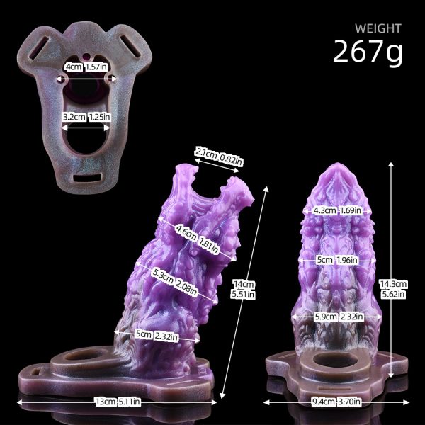 SHAZ-3010 Kalonos - Riftroot Fantasy Dildo Sleeve - Image 2