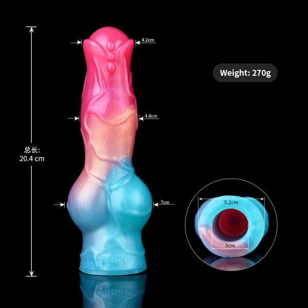 N-HX5137 Fleek Waterproof Fantasy Cock Sleeve  for Male Bondage - Image 5