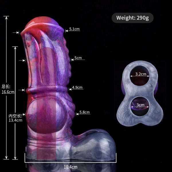 N-PT5151 Albert Monster Fantasy Dildo Sleeve for Male Sex - Image 5
