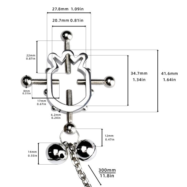 QKKQ-C8007 Premium Design Nipple Clips - Image 2