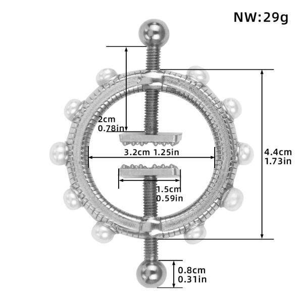 QKKQ-C8042 adult toys bondage nipple clamps - Image 2