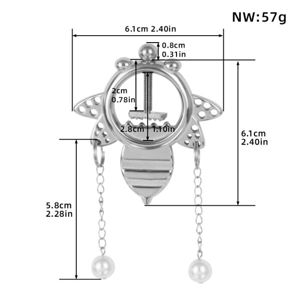 QKKQ-C8043 sex toys bondage nipple clamps - Image 2