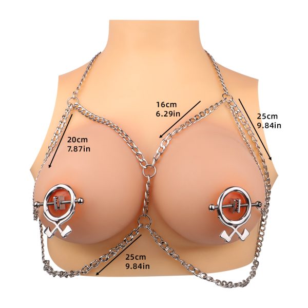 QK-W8058 Nipple Clamps Soul-Cleaving Axe - Image 3