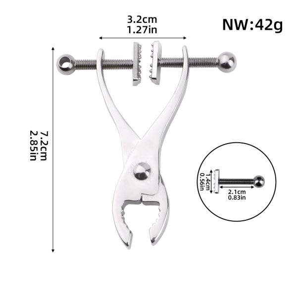 QK-W8059 Nipple Clamps Rock-Shattering Pliers - Image 2