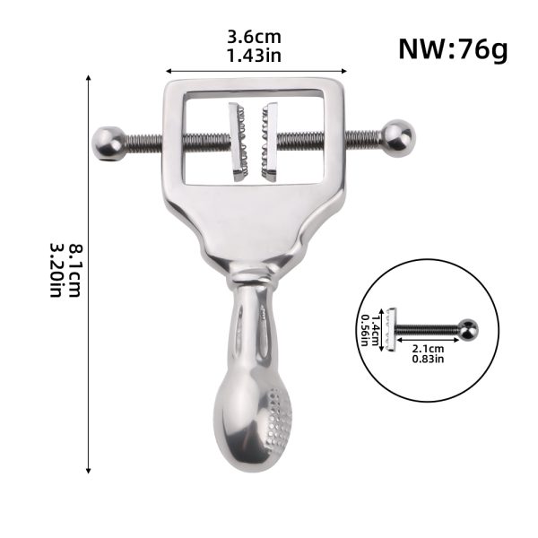 QKKQ-W8060 Nipple Clamps Steel-Wing Screwdriver - Image 2