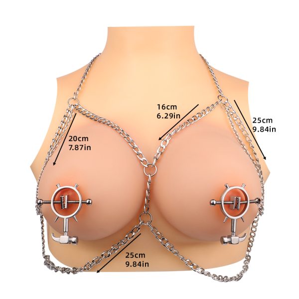 QKKQ-W8062 Nipple Clamps Heart-Stunning Hammer - Image 3