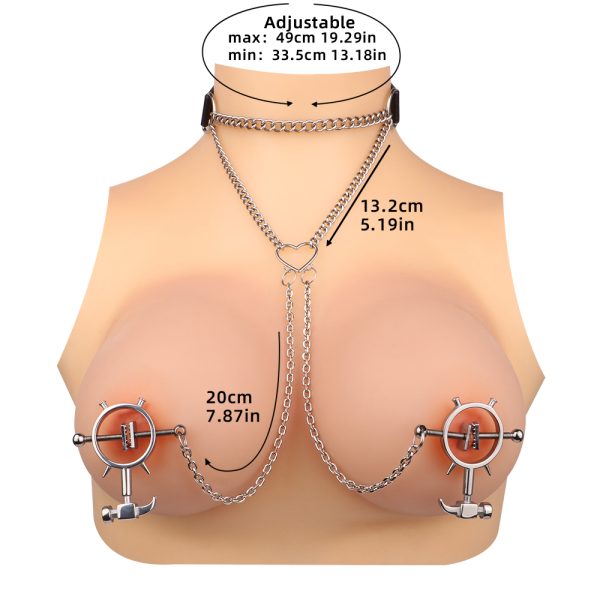 QKKQ-W8062 Nipple Clamps Heart-Stunning Hammer - Image 5