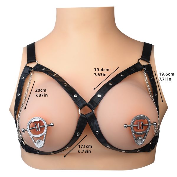 QKKQ-W8064  Nipple Clamps Time-Worn Mechanized Gear - Image 4