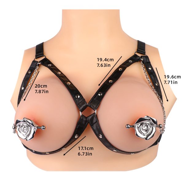 QKKQ-C8069 Psyche Goddess Nipple Clamps Intoxicating Roses - Image 5