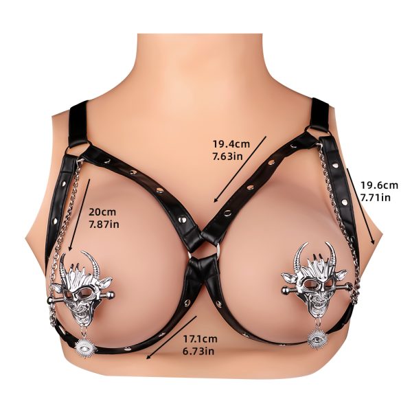 QKKQ-C8075 Nipple Clamps Shining Devil Eyes - Image 4