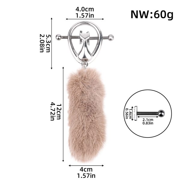 QKKQ-C8080 Nipple Clamps Defiant Furry Cat - Image 2