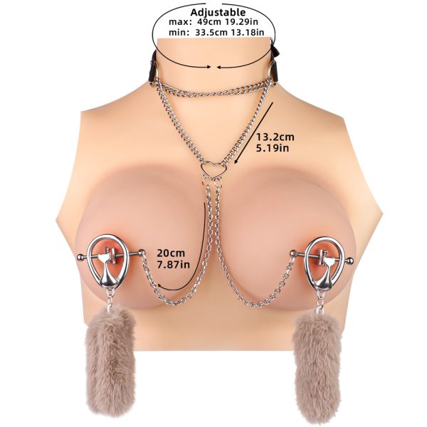 QKKQ-C8080 Nipple Clamps Defiant Furry Cat - Image 5