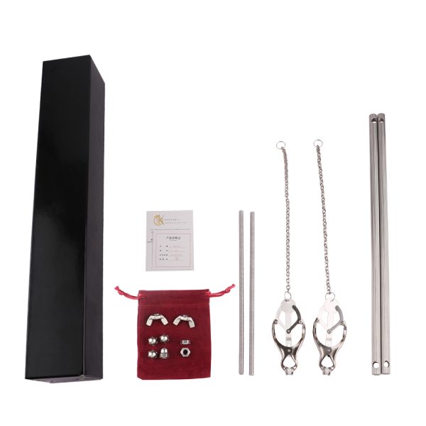 QKKQ-W8158 Sexual Breast Stripe Butterfly Charm Clamp - Image 5