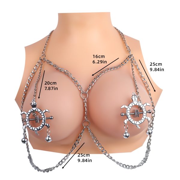 QKKQ-C8053  Deep Diving Turtle Nipple Clamps - Image 3
