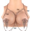 QKKQ-C8017 Psyche Goddess Nipple Clamps Tassel Pendant Rounds - Image 5