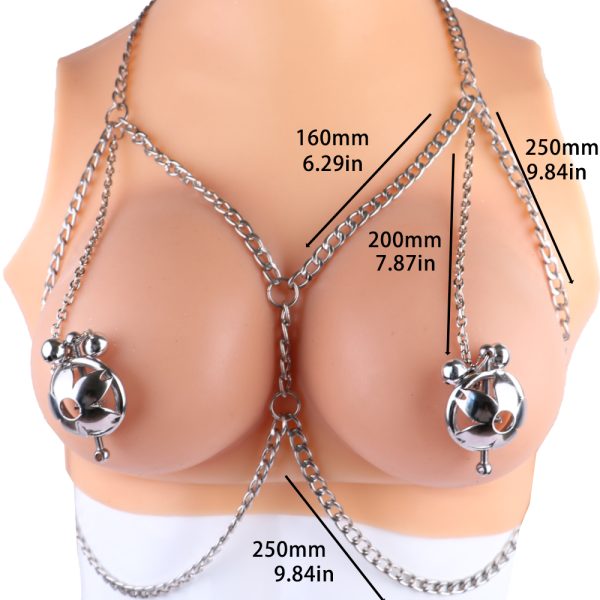QKKQ-C8018 Nipple Clamps Peaking Cherry Blossom Canopy - Image 3