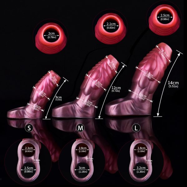 N-DW5163 Richie Fantasy Dildo Sleeve for Male Sex Toy - Image 6