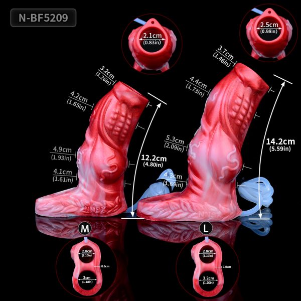 N-DW5209 Theodore Fantasy Dildo Sleeve for Male Sexual Game - Image 4