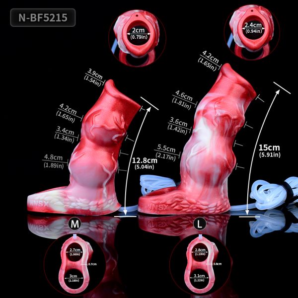 N-DW5215 Elijah Fantasy Dildo Sleeve for Adult Sexual Game - Image 4