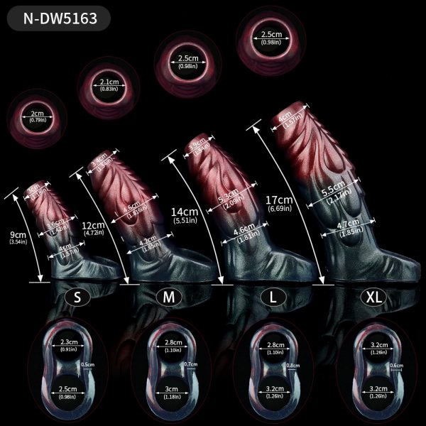 N-DW5163 Richie Fantasy Dildo Sleeve for Male Sex Toy - Image 4