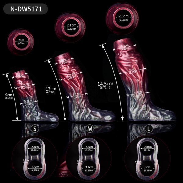 N-DW5171 Sidney Fantasy Dildo Sleeve for Male Delay Ejaculation - Image 2