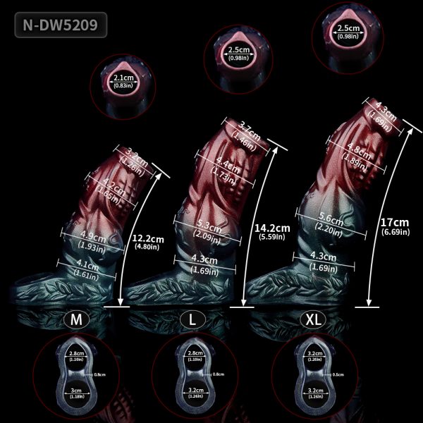 N-DW5209 Theodore Fantasy Dildo Sleeve for Male Sexual Game - Image 7