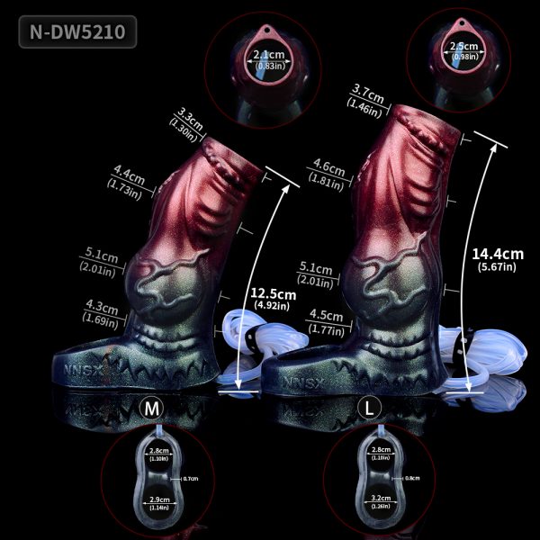 N-DW5210 Aida Fantasy Dick Sleeve for Male Sexual Game - Image 2