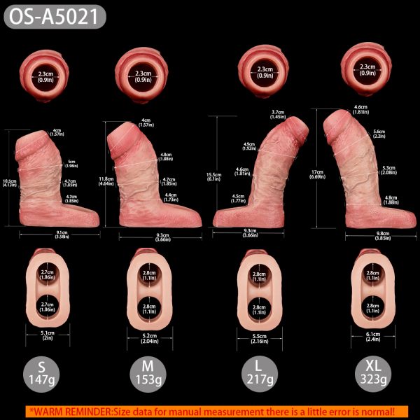 OS-ADL5021 Asoka Dick Sleeve for Men Masturbators - Image 7