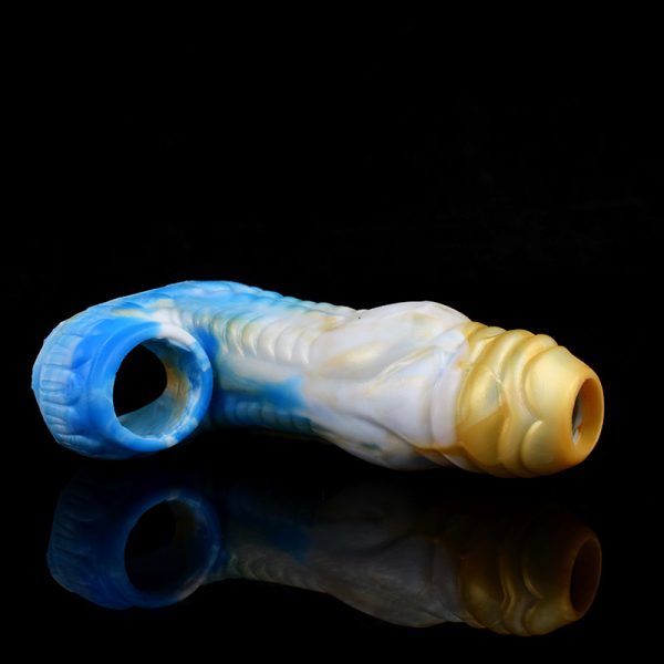 FRRK-302 Silicone Fantasy Dick Sleeve for Male Delay Ejaculation - Image 6