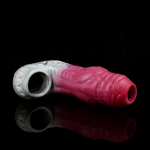 FRRK-302 Silicone Fantasy Dick Sleeve for Male Delay Ejaculation - Image 7