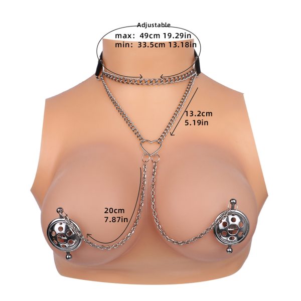 QKKQ-C8033 Nipple Clamps Spinning Diffuse Cover - Image 5