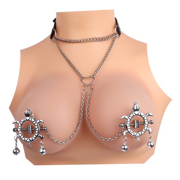 QKKQ-C8053  Deep Diving Turtle Nipple Clamps