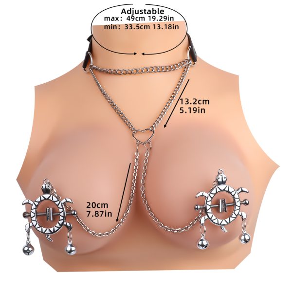 QKKQ-C8053  Deep Diving Turtle Nipple Clamps - Image 5