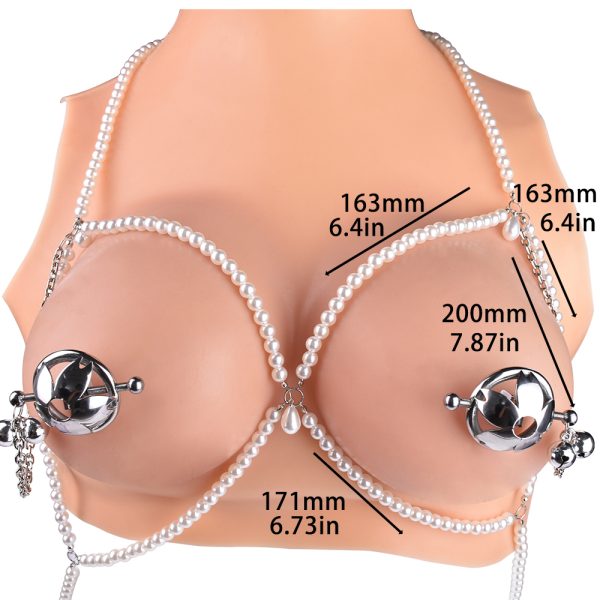 QKKQ-C8018 Nipple Clamps Peaking Cherry Blossom Canopy - Image 4