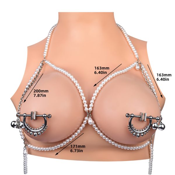 QKKQ-C8023 Nipple Clamps Glistening Spheres - Image 5