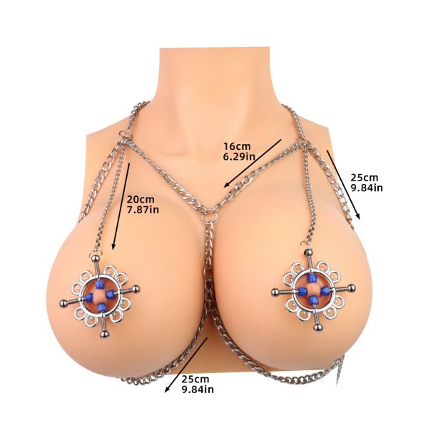 QKKQ-C8082 Nipple Clamps Budding Blooms - Image 3