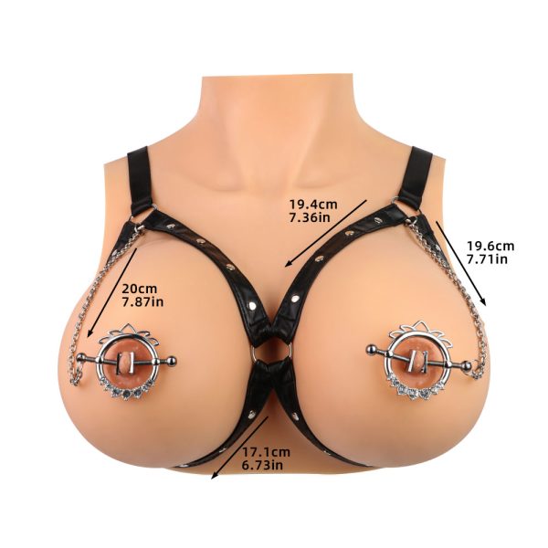 QKKQ-C8081 Nipple Clamps Sparkling Crystal Accessory - Image 4