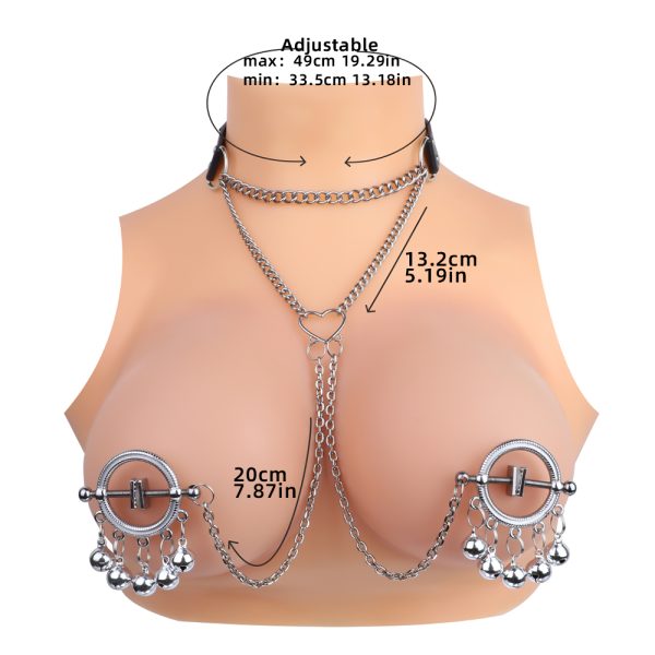 QKKQ-C8048 Nipple Clamps Armored Rattle Fan - Image 5