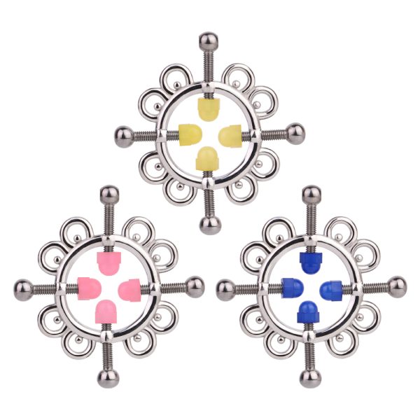 QKKQ-C8082 Nipple Clamps Budding Blooms - Image 6