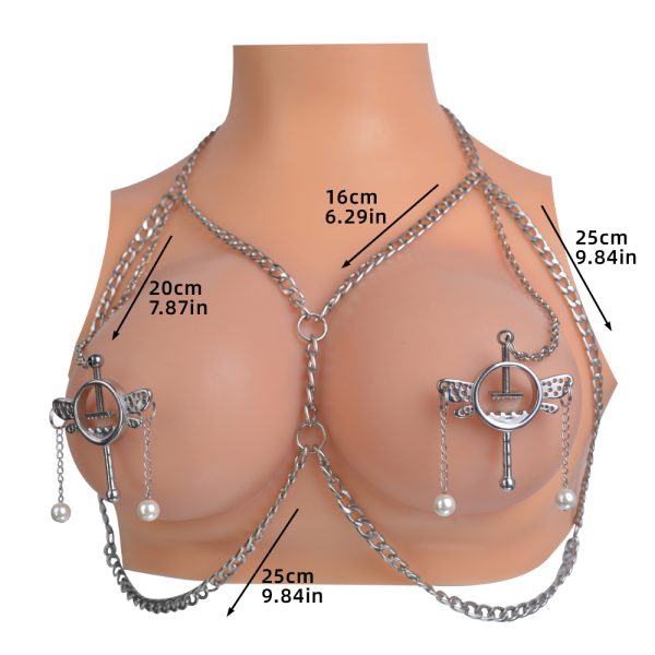 QKKQ-C8044 Nipple Clamps Light and Agile Wing - Image 3