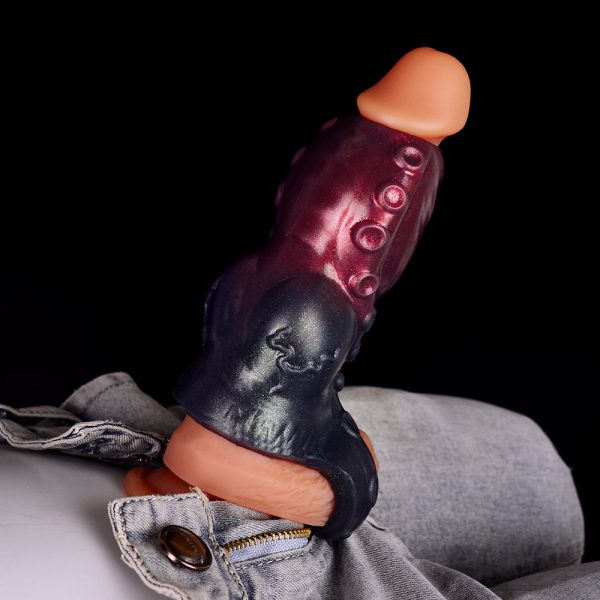N-DW5164 Octopus Set Samuel Fantasy Penis Sleeve for Male Extender - Image 7