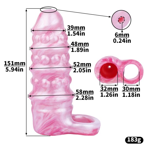 FRRK-313 New Fantasy Penis Sleeve for Men Extender - Image 7