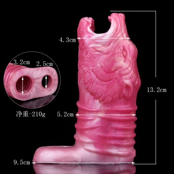 YC-2222 Conquered Tiger Fantasy Cock Sleeve - Image 5