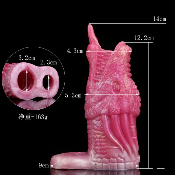 YC-2223 Conquered Tiger Fantasy Cock Sleeve - Image 5