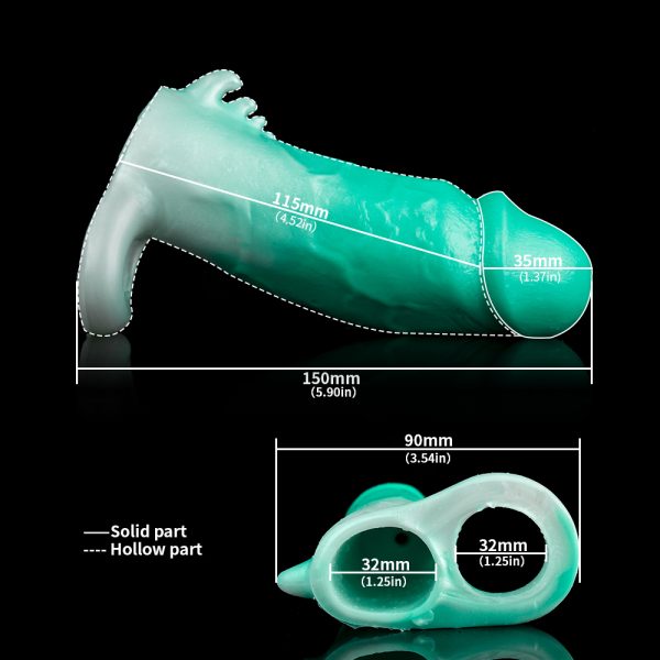 FRRK-309 Hot Design Fantasy Cock Sleeve for Men Sex - Image 9