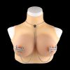 QK-C8147 Metal SM Women's sex toy Nipple Clamps With Chain